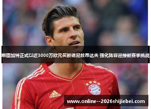 斯图加特正式以近3000万欧元买断德尼兹昂达夫 强化阵容迎接新赛季挑战